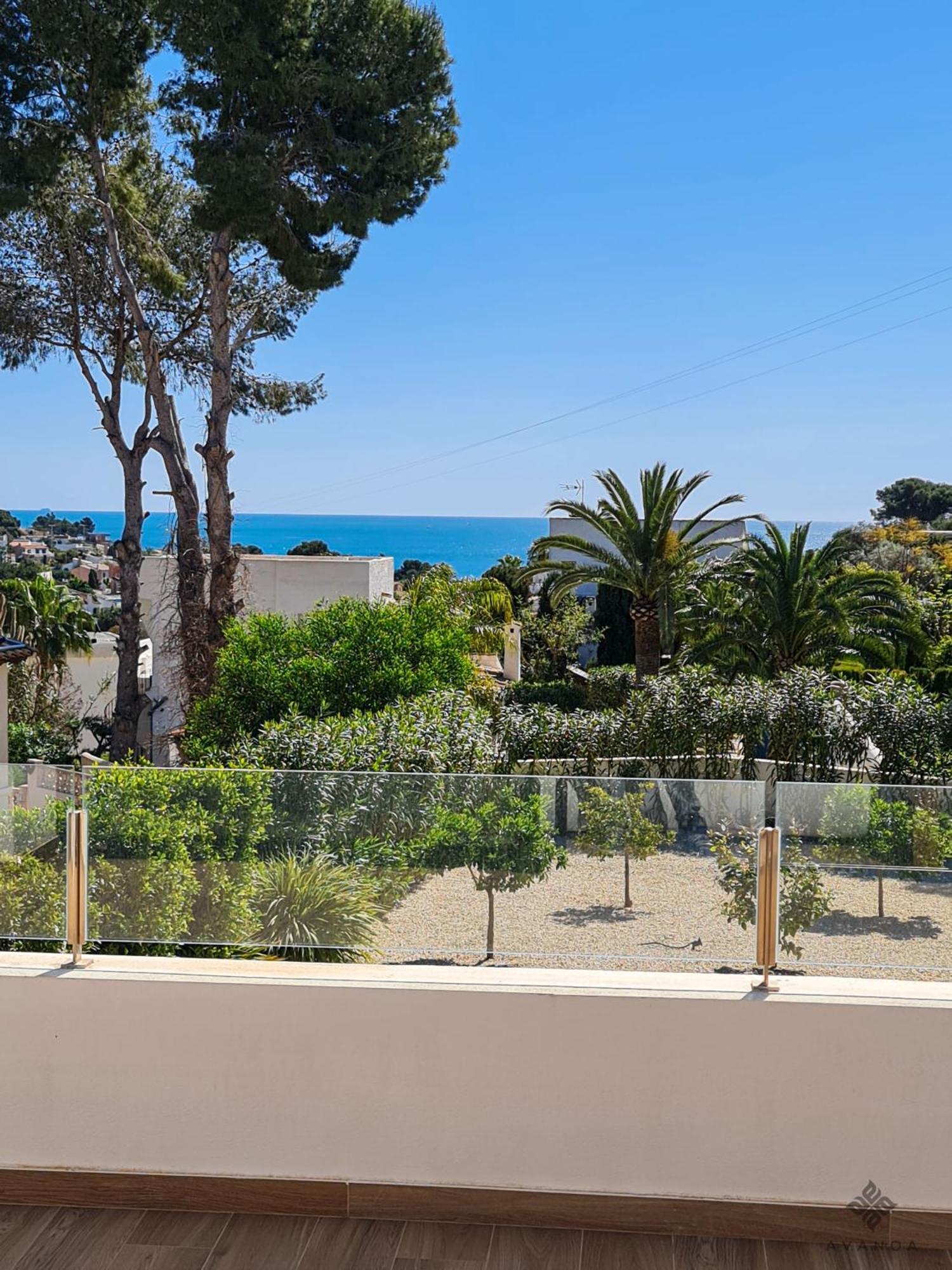 A014 - Villa moderna de lujo de nueva construcción a 1km de Playa Fustera Benissa Exterior foto